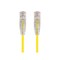 Monoprice Slim Cat6 Utp Network Cable, 1 ft.Yellow 13521 - alternate 2